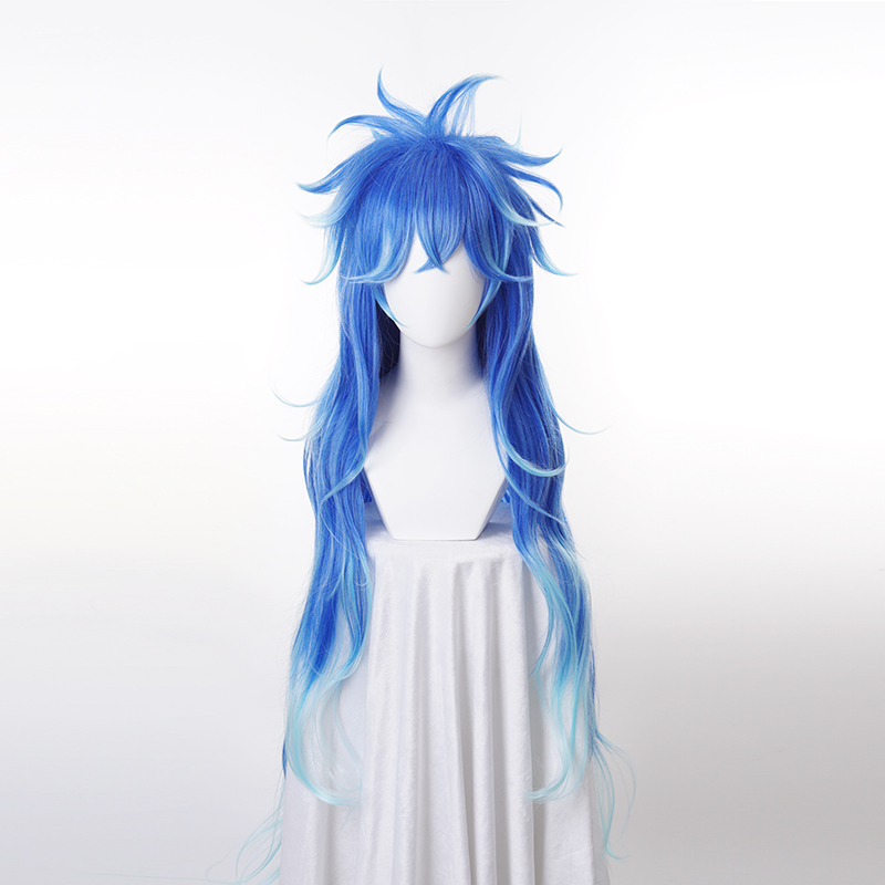 Idia Shroud Wig Cosplay Hercul - Anime Cosplay Blue Hair review and price