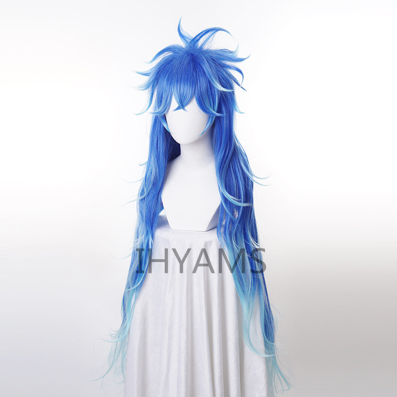 Idia Shroud Wig Cosplay Hercul - Anime Cosplay Blue Hair review and price