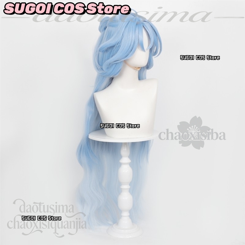 C921Anime Game Wuthering Waves - Anime Cosplay Blue Hair review and price