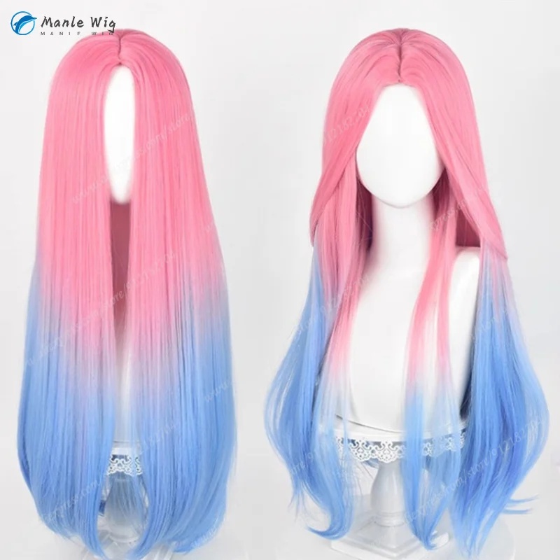 z;3,d'5,g\7/Mizi Wig Pink Blue - Anime Cosplay Blue Hair review and price