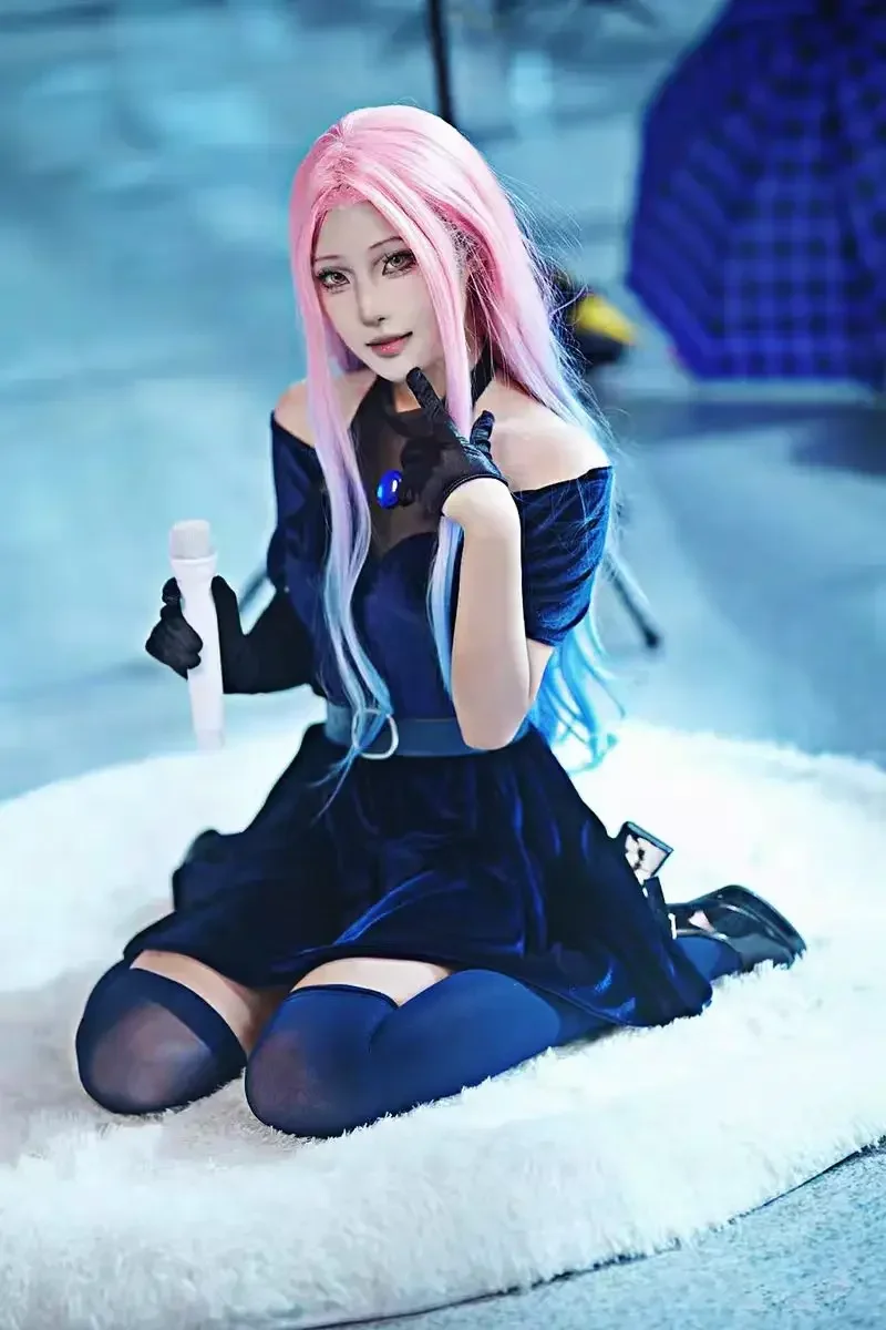 2026 Mizi Cosplay Costume Anim - Anime Cosplay Blue Hair review and price